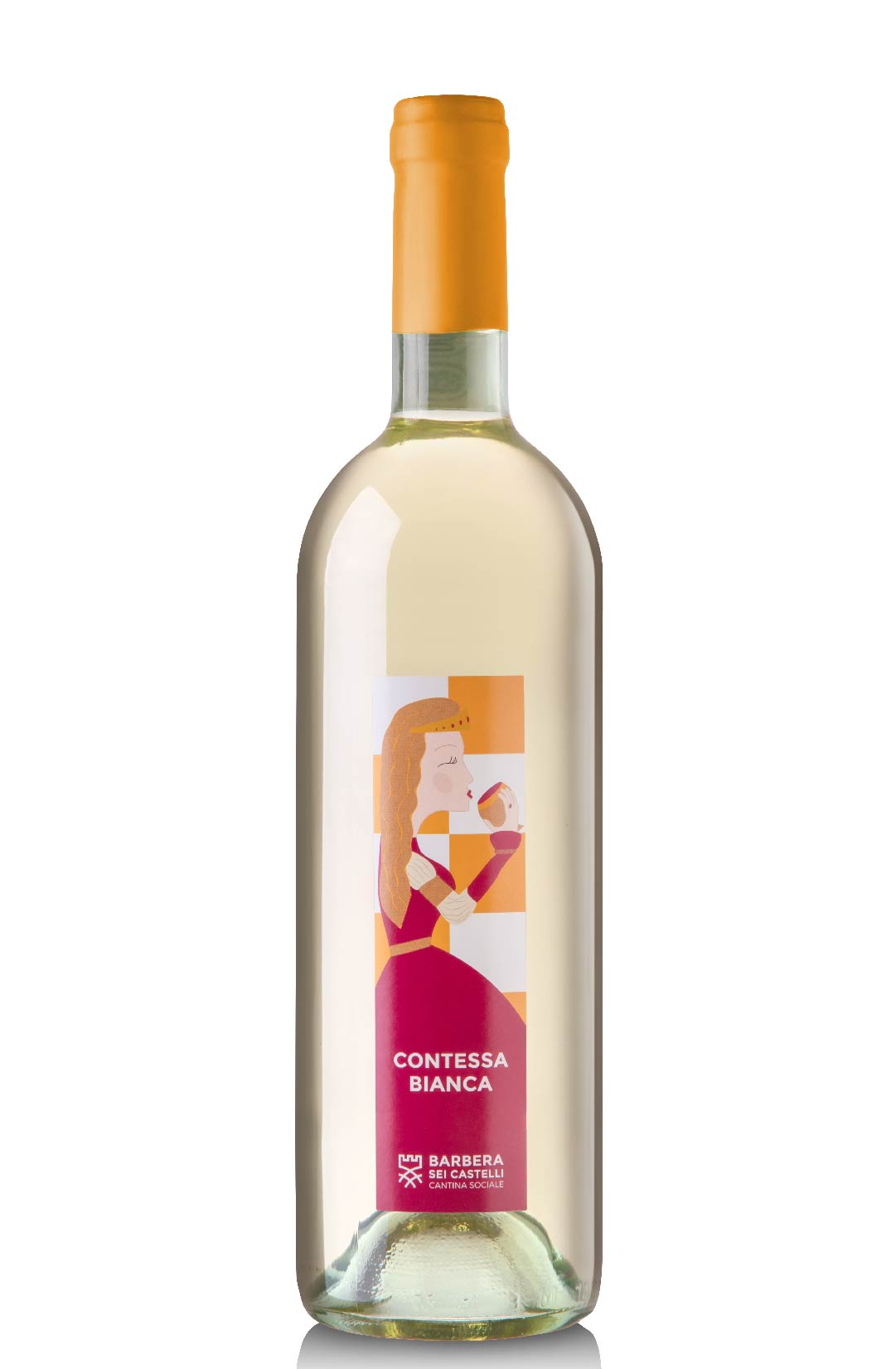ileana-ricci-etichette-vino-cantina-sociale-barbera-sei-castelli-vino-bianco-contessa